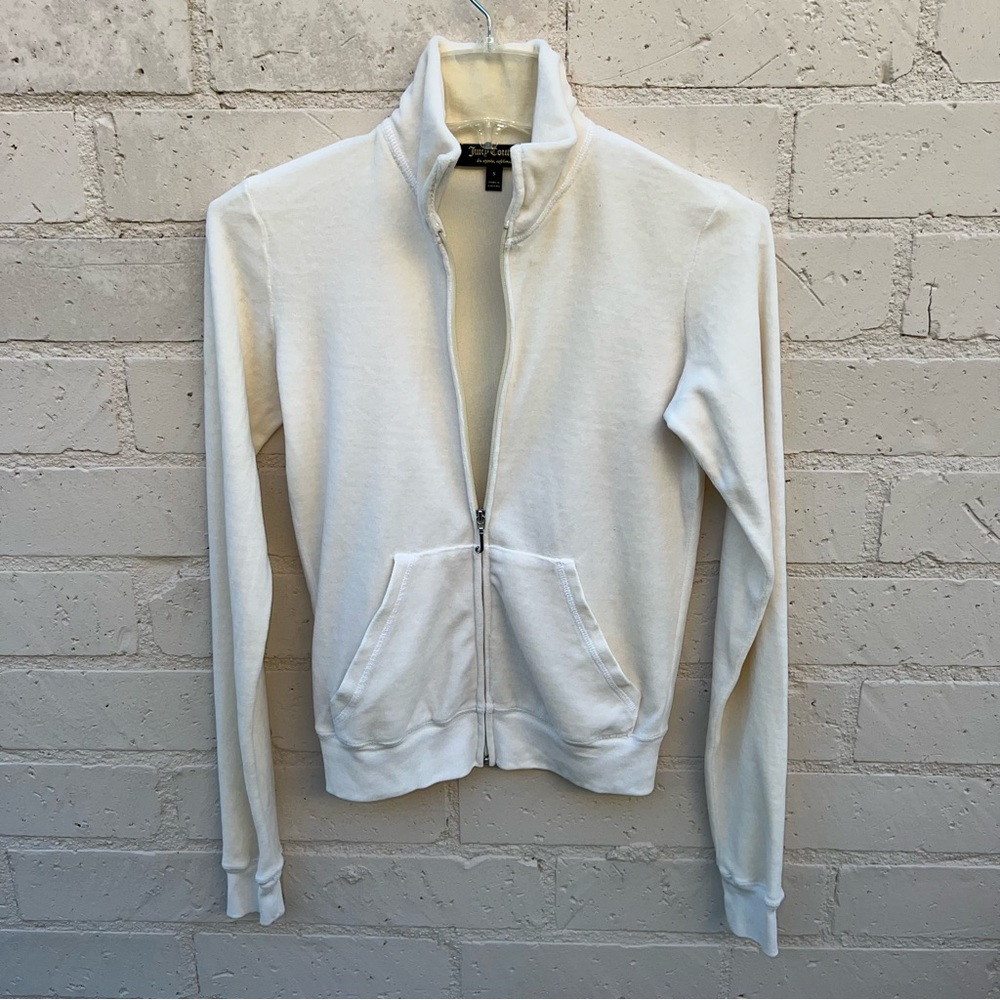 Juicy Couture Collar Track Jacket with Rhinestones NWOT As Is